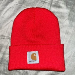 Red Carhartt Beanie